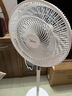 美的（Midea）【颶風(fēng)節能】七葉柔風(fēng)立式電風(fēng)扇/家用輕音落地扇/臺式小型風(fēng)扇/大風(fēng)力遙控定時(shí)搖頭風(fēng)扇 SAH35BSJ 曬單實(shí)拍圖