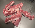 趣嘗鮮原切牛肋條肉1kg 去骨 生鮮燒烤燉煮食材?？与?曬單實(shí)拍圖