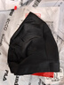 李寧（LI-NING）泳帽男女長(cháng)發(fā)舒適布游泳帽時(shí)尚護耳不勒頭不粘發(fā)泳帽 LSMP151黑色 曬單實(shí)拍圖
