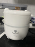 小貝熊（xiaobeixiong）嬰兒輔食鍋蒸煮寶寶多功能電煮鍋火鍋煮粥煲飯小型鍋煎輔食料理機 曬單實(shí)拍圖