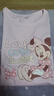 迪士尼（Disney）童裝兒童純棉短袖T恤2026夏季新款卡通可愛(ài)女童上衣潮酷男孩衣服 曬單實(shí)拍圖