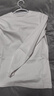 拇指白小T【斷碼】二代純棉圓領(lǐng)長(cháng)袖t恤男春秋打底衫內搭上衣男士休閑 女款-皓白 XS 曬單實(shí)拍圖