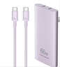 華為卡片全能充電器66W含6A C-C 1.0米數據線(xiàn)兼容華為三折疊屏手機及蘋(píng)果手機iPhone15ProMax 流光紫 曬單實(shí)拍圖