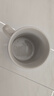 白杯簡(jiǎn)約陶瓷馬克杯家用喝水專(zhuān)用杯早餐杯漱口杯子大容量加厚杯 純白陶瓷杯【單杯】 2個(gè) 320ml 曬單實(shí)拍圖
