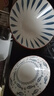 奧美優(yōu)（AOmeiyou）日式8英寸拉面碗斗笠碗家用大碗餐具大號湯碗泡面碗吃面條 4只裝 曬單實(shí)拍圖