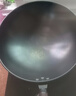 京嚴炒鍋章丘款鐵鍋無(wú)涂層炒菜不粘鍋家用精鐵鍋具燃氣電磁爐用已開(kāi)鍋 【灶具通用】適合3-5人  贈蓋鏟  直徑 32cm 百年工藝｜傳統鐵鍋｜健康不沾 曬單實(shí)拍圖