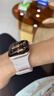 Apple/蘋(píng)果 Watch S11 智能手表GPS款42毫米玫瑰金色鋁金屬表殼淡桃粉色運動(dòng)型表帶S/M MEUN4CH/B 曬單實(shí)拍圖