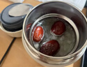 象?。╖OJIRUSHI）大容量燜燒杯保溫飯盒學生上班族帶飯便攜銀耳湯輔食燜粥悶燒壺罐 新款-米黃CM400ml 曬單實拍圖