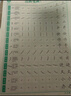 六品堂點(diǎn)陣控筆訓練字帖楷書(shū)筆畫(huà)筆順偏旁部首字帖兒童幼兒園一年級小學(xué)生幼小銜接硬筆書(shū)法練字本初學(xué)者 曬單實(shí)拍圖