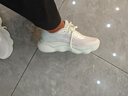 特步元氣糖女跑鞋運動(dòng)鞋春夏季新品輕便減震網(wǎng)面透氣跑步鞋跳繩鞋子 曬單實(shí)拍圖