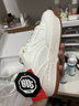 李寧運動(dòng)板鞋男反伍新秀防滑耐磨籃球文化鞋休閑潮流復古板鞋 乳白色-【新秀】 42 曬單實(shí)拍圖