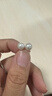 【999足銀】天然淡水珍珠耳釘扁圓饅頭純銀針耳環(huán)輕奢高級銀耳飾 白色 天然淡水珍珠【10mm】一對 曬單實(shí)拍圖
