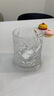 京嚴選發(fā)光旋轉威士忌酒杯轉轉解壓洋酒杯不倒翁輕奢浮雕玻璃杯 鉆石款-旋轉杯【帶玻璃底座】 無(wú)發(fā)光條 曬單實(shí)拍圖