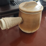 京東京造 圍爐煮茶粗陶煮茶器陶瓷茶戶(hù)外家用壺月牙側把煮茶壺 曬單實(shí)拍圖