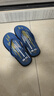 回力人字拖男夏季防滑外穿休閑運動(dòng)鞋涼鞋夾腳沙灘鞋HL0609藍色43碼 曬單實(shí)拍圖