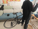 喜德盛公路自行車(chē)25款Rc200成人車(chē)14速變速車(chē) 黑銀700C*480MM 曬單實(shí)拍圖