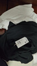 京東京造10A抗菌男士t恤短袖男女同款衣服男裝春夏新款圓領(lǐng)打底衫內搭黑S 曬單實(shí)拍圖