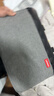 聯(lián)想（Lenovo）筆記本電腦包16英寸公文包出差商務(wù)旅行包適用蘋(píng)果小新拯救者防潑水手提包 加厚款灰色 曬單實(shí)拍圖