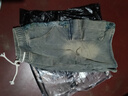 衣然呈品多口袋工裝牛仔短褲男夏薄款寬松美式高街中褲潮流百搭五分褲子男 藍色 L 【建議120-135斤】 曬單實(shí)拍圖