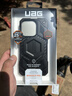 UAG【磁吸充電】適用于iphone14pro手機殼蘋(píng)果14pro手機殼Magsafe防摔硬殼【2.4米防摔尊貴碳纖維黑】 曬單實(shí)拍圖