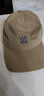 【MLB制造商】高檔純棉棒球帽子遮陽(yáng)帽男女帽精梳棉鴨舌帽顯臉小 卡其色 曬單實(shí)拍圖