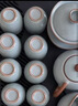 京東京造 茶具整套 功夫茶具套裝帶茶盤(pán)茶壺茶杯 天青汝窯西施壺 16件 曬單實(shí)拍圖