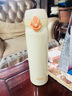 正版迪士尼316不銹鋼保溫杯學(xué)生專(zhuān)用直飲水杯辦公室簡(jiǎn)約水壺便攜 米白色款500ml 無(wú)規格 曬單實(shí)拍圖