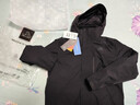 伯希和（Pelliot）【山野經(jīng)典2.0】沖鋒衣三合一春秋男女戶(hù)外防風(fēng)外套11340105黑L 曬單實(shí)拍圖