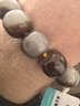 曼麗翠和田玉且末糖11mm老型珠手串黑白糖大珠手鏈把玩男女款禮物附證書(shū) 曬單實(shí)拍圖
