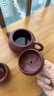 束氏丨京紅運真裸價(jià)·宜興手工紫砂壺茶具朱泥西施壺泡茶壺禮盒套組 曬單實(shí)拍圖