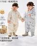 十月結晶嬰兒羽絨服兒童連體衣爬服冬季新生兒寶寶衣服男女童長(cháng)袖A類(lèi) 曬單實(shí)拍圖