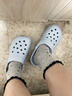 潔麗雅護士洞洞鞋女夏季2026新款涼鞋外穿防滑手術(shù)室醫護包頭涼拖鞋男夏 天空藍 38-39 【標準碼】 曬單實(shí)拍圖
