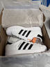 阿迪達斯（adidas）三葉草小白鞋男女經(jīng)典SUPERSTAR貝殼頭板鞋運動(dòng)鞋 JQ4098 JQ4098 38 碼5/適合腳長(cháng)235mm 曬單實(shí)拍圖