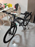 永久（FOREVER）自行車(chē)男女成人學(xué)生24/26寸變速山地車(chē)鋁合金雙碟剎減震越野單車(chē) 21速 26寸鋼架-消光灰 曬單實(shí)拍圖