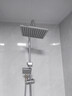 京世威登淋浴花灑套裝衛浴室噴頭全套增壓沐浴全套一體式家用花灑三件套js 曬單實(shí)拍圖