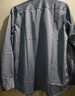 羅蒙（ROMON）【桑蠶絲免燙】長(cháng)袖襯衫男士白襯衫修身襯衣商務(wù)職業(yè)男裝灰色42 曬單實(shí)拍圖