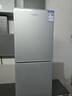 新飛冰箱小型租房用 一級能效冷 藏冷凍兩用1-2人家用小冰箱 出租房雙門(mén)電冰箱辦公室兩門(mén) 26年旗艦 98A148一級能效【旗艦升級】銀 曬單實(shí)拍圖