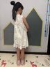 La Chapelle拉夏貝爾女童連衣裙2026新品洋氣兒童夏裝公主裙寶寶夏季無(wú)袖裙子 米色 送帽子 150 建議身高141-150cm 曬單實(shí)拍圖