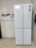 海爾出品統帥冰箱405升四開(kāi)門(mén)十字對開(kāi)門(mén)白色冰箱雙開(kāi)門(mén)風(fēng)冷無(wú)霜一級能效雙變頻三檔變溫家用電冰箱 一級雙變頻+三檔變溫+母嬰空間+智能WIFI 曬單實(shí)拍圖
