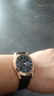 【網(wǎng)紅爆款】商務(wù)腕表石英運動(dòng)表休閑皮帶男女手表 黑色 曬單實(shí)拍圖