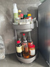美廚物語(yǔ)廚房調料置物架旋轉調料架多功能收納盒調味品家用儲物用具大全 曬單實(shí)拍圖