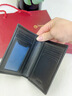 金利來(lái)（Goldlion）真皮男士錢(qián)包短款錢(qián)夾豎款頭層牛皮超薄簡(jiǎn)約商務(wù)2026新款軟皮夾男 黑色【官方授權-假一罰十】 曬單實(shí)拍圖