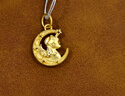 周六福黃金吊墜女款5D硬金月亮馬掛墜生肖馬 定價(jià) 1.09g 曬單實(shí)拍圖