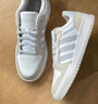 adidas ENTRAP美式校園風(fēng)運動(dòng)少年感復古籃球風(fēng)板鞋男女阿迪達斯   米白色/灰色   38 曬單實(shí)拍圖