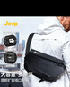 JEEP磁吸扣斜挎包男大容量單肩包機能胸包休閑通勤上班騎行手機小背包 曬單實(shí)拍圖