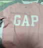 蓋璞（GAP）女幼童2026春季新款logo短袖T恤兒童裝百搭上衣893559 曬單實(shí)拍圖