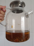 蘇氏陶瓷高硼硅泡茶壺泡花茶耐高溫可煮茶壺不銹鋼蓋1700ml涼水壺 曬單實(shí)拍圖