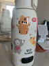 孕貝可燒開(kāi)便攜式恒溫杯 恒溫水壺嬰兒外出沖奶暖奶保溫杯 無(wú)線(xiàn)燒水杯 曬單實(shí)拍圖