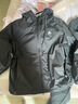 優(yōu)衣庫合作款/男裝女裝休閑短茄克/外套夾克483835 09 黑色 L 曬單實(shí)拍圖