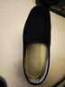 正品3520艾草防臭開(kāi)車(chē)黑布鞋一腳蹬中老年牛筋底鞋老北京男女布鞋 艾草布鞋（黑底） -標準尺碼 42 (260mm) 標準運動(dòng)鞋尺碼 曬單實(shí)拍圖